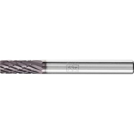 Pferd HICOAT Bur - Cylind. (Plain End), DBL Cut - 1/4" x 5/8" x 1/4" Shank - SA-1, FEP Coating 27040